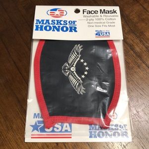 3/$10 Masks of Honor Face Mask